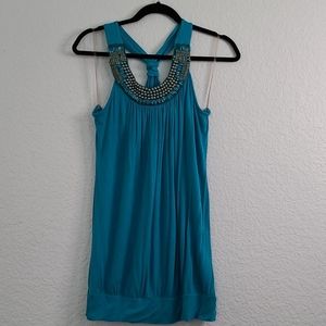 Turquoise Top